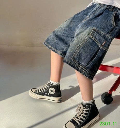 26HA2301.11 - QUẦN SHORT JEAN BÉ TRAI