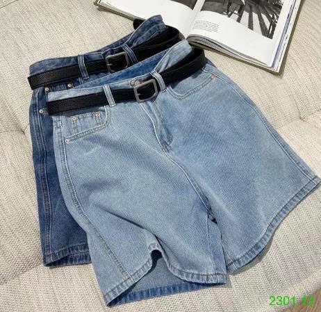 26HA2301.13 - SHORT JEAN HAI MÀU CHO NỮ