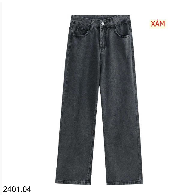 26HA2401.04 - JEAN ỐNG XUÔNG NỮ