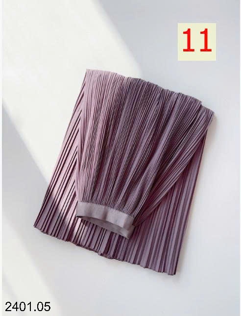 26HA2401.05 - CHÂN VÁY MIDI XẾP LY ANNA