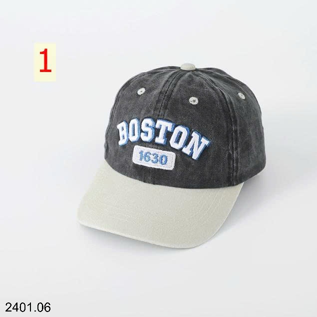 26HA2401.06 - MŨ LƯỠI TRAI BOSTON CHO BÉ YÊU