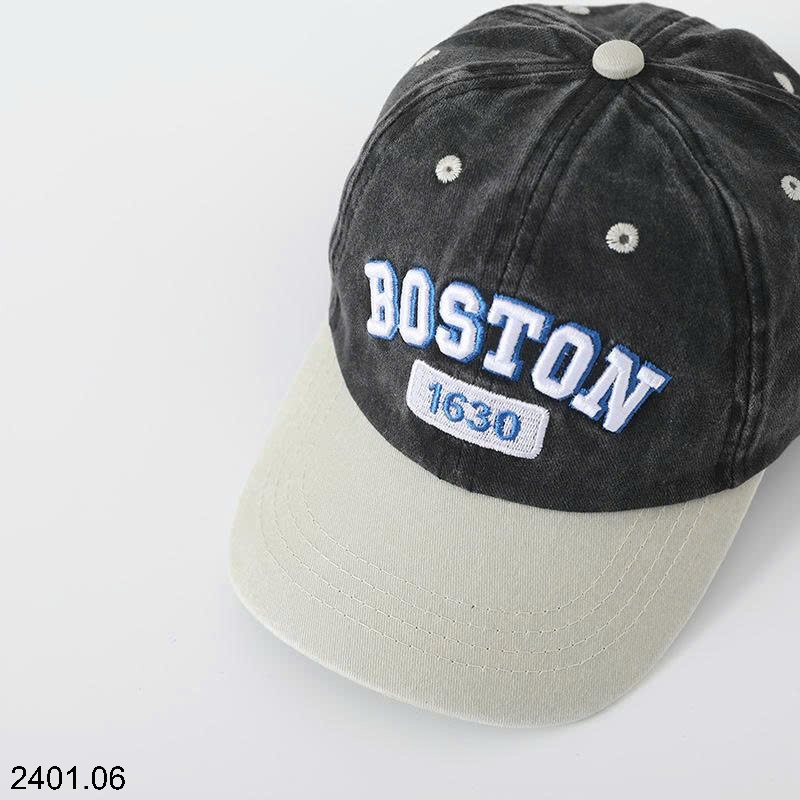 26HA2401.06 - MŨ LƯỠI TRAI BOSTON CHO BÉ YÊU