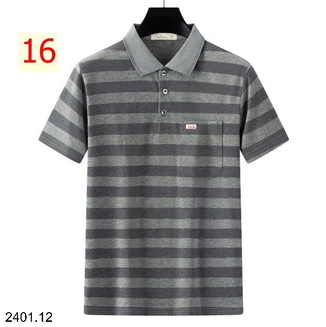 26HA2401.12 - ÁO POLO KẺ CỘC TAY NAM