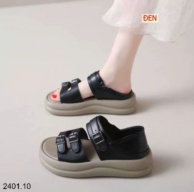 26HA2401.10 - SANDAL KHUY ĐẾ DÀY ÊM MỀN