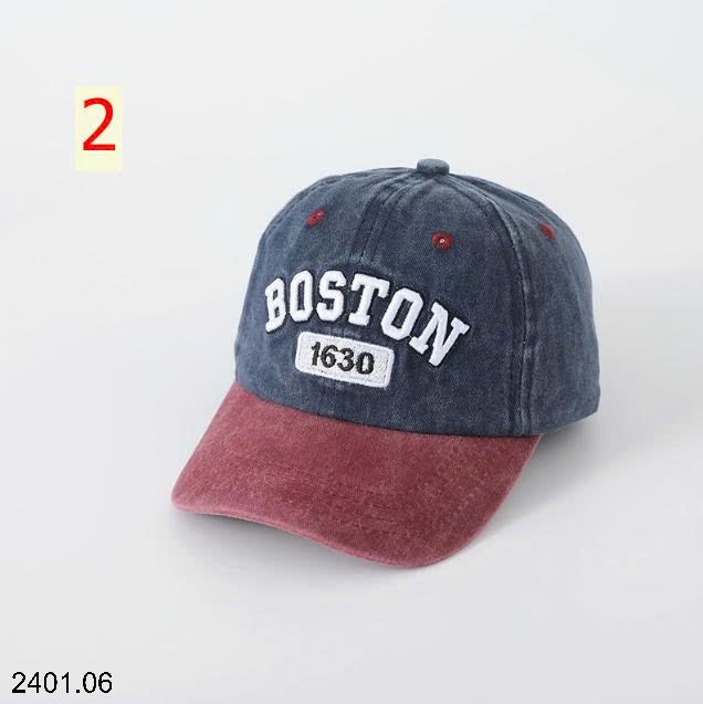 26HA2401.06 - MŨ LƯỠI TRAI BOSTON CHO BÉ YÊU
