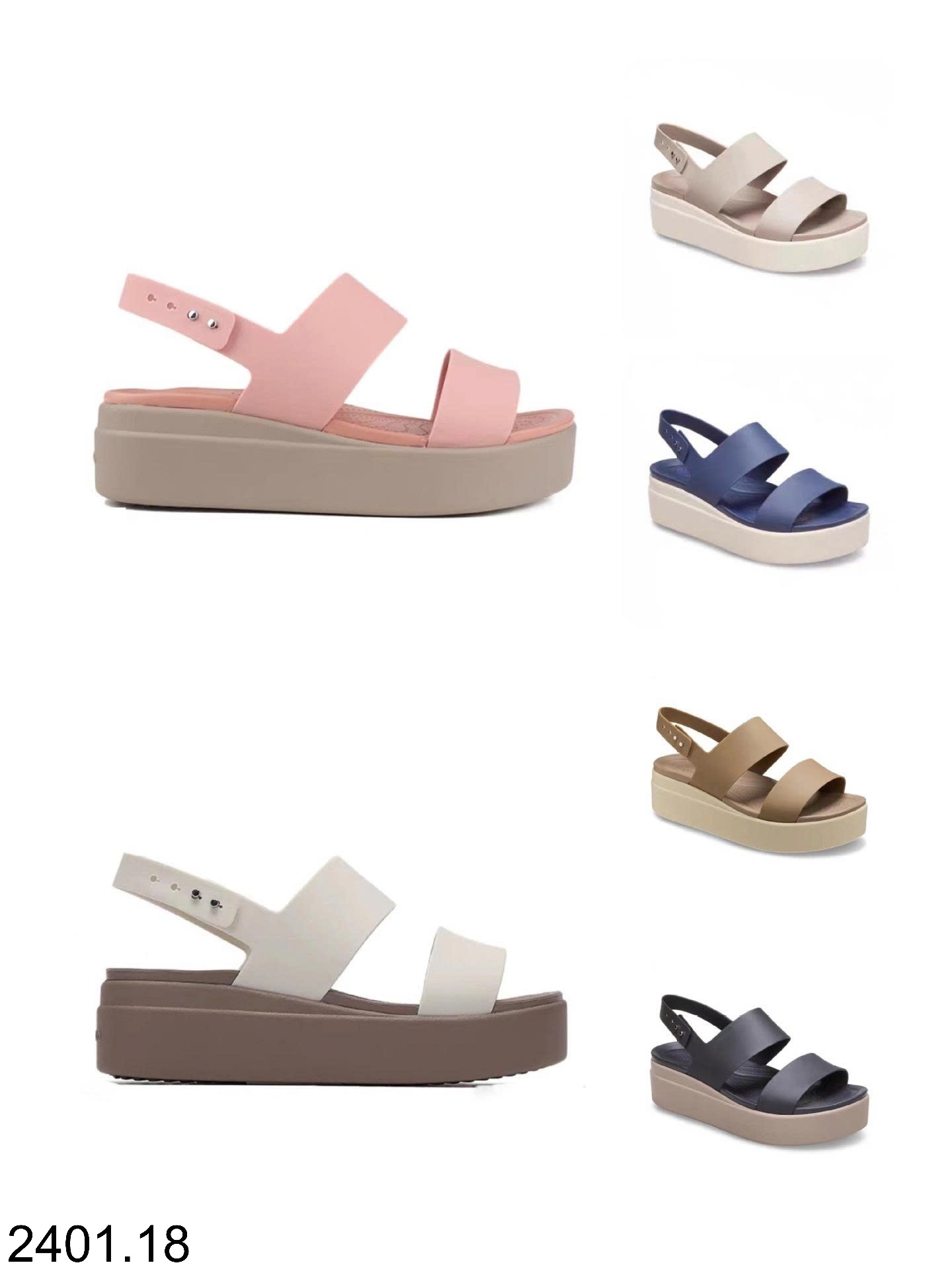 26HA2401.18 - DÉP SANDAL CROCS BROOKLYNNN QCCC