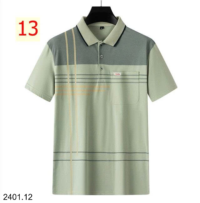 26HA2401.12 - ÁO POLO KẺ CỘC TAY NAM