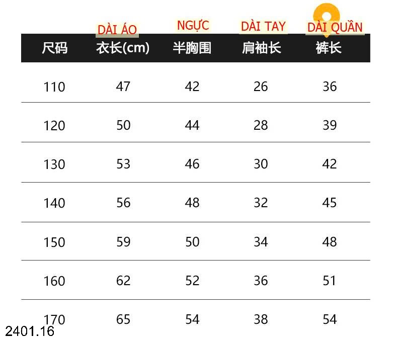26HA2401.16 - BỘ THỂ THAO SIZE ĐẠI BÉ TRAI