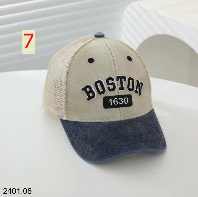 26HA2401.06 - MŨ LƯỠI TRAI BOSTON CHO BÉ YÊU