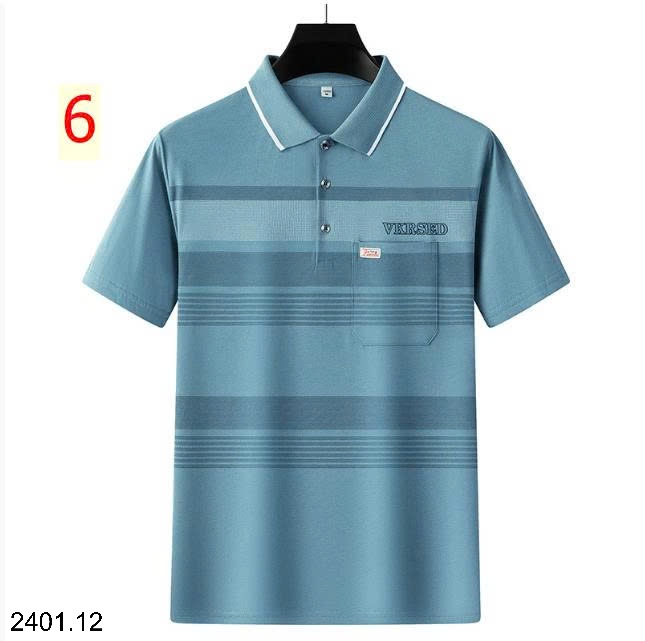 26HA2401.12 - ÁO POLO KẺ CỘC TAY NAM