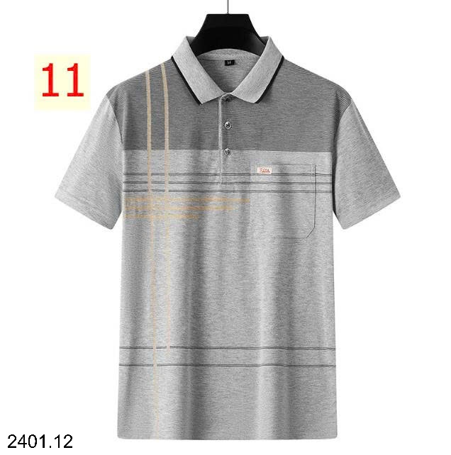 26HA2401.12 - ÁO POLO KẺ CỘC TAY NAM