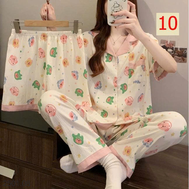 26HA2501.08 - SET 3 MÓN ĐỒ MẶC NHÀ CHO NỮ