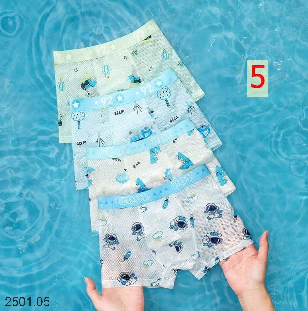 26HA2501.05 - SET 4 QUẦN CHÍP THÔNG HƠI 7A BÉ TRAI
