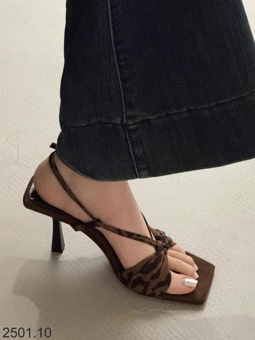 26HA2501.10 - SANDAL CAO GÓT CHO NỮ