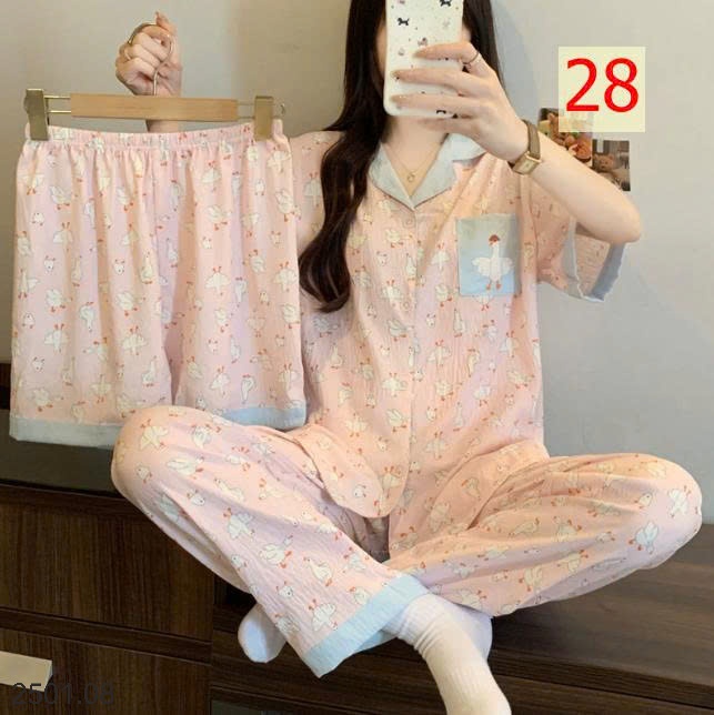 26HA2501.08 - SET 3 MÓN ĐỒ MẶC NHÀ CHO NỮ
