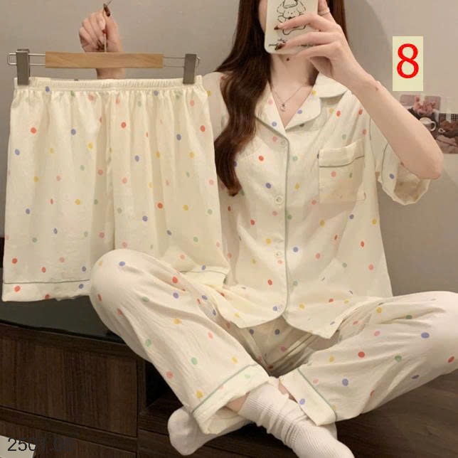 26HA2501.08 - SET 3 MÓN ĐỒ MẶC NHÀ CHO NỮ