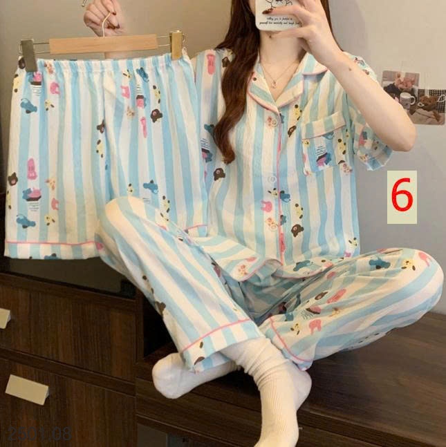 26HA2501.08 - SET 3 MÓN ĐỒ MẶC NHÀ CHO NỮ