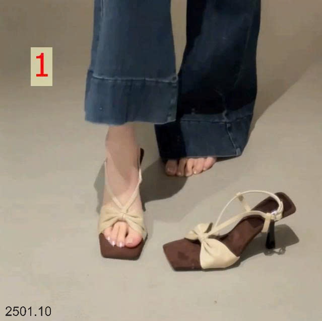 26HA2501.10 - SANDAL CAO GÓT CHO NỮ