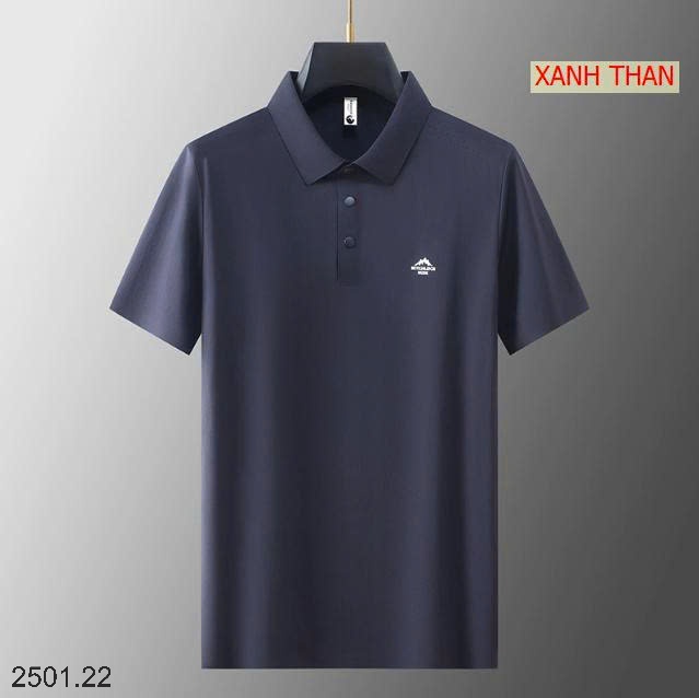 26HA2501.22 - ÁO POLO LỤA BĂNG QUẢNG CHÂU CAO CẤP NAM
