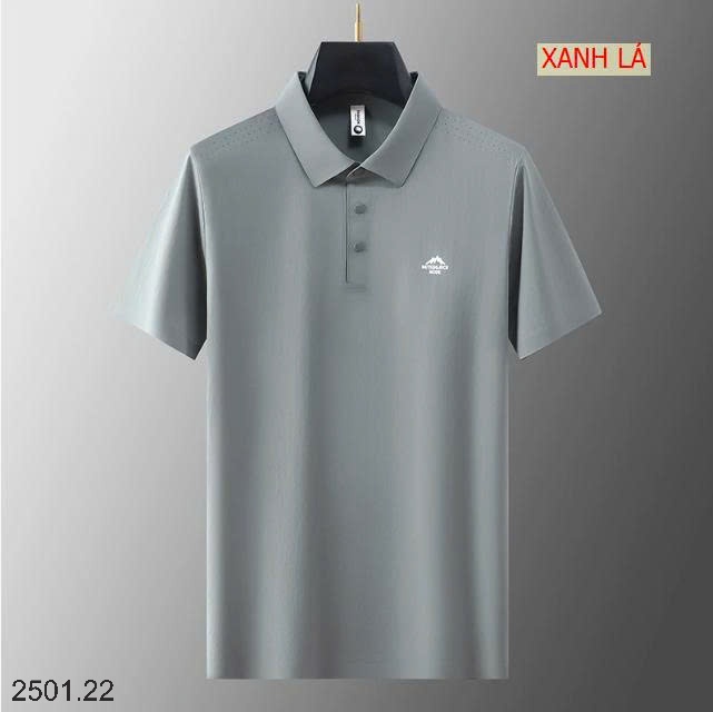 26HA2501.22 - ÁO POLO LỤA BĂNG QUẢNG CHÂU CAO CẤP NAM