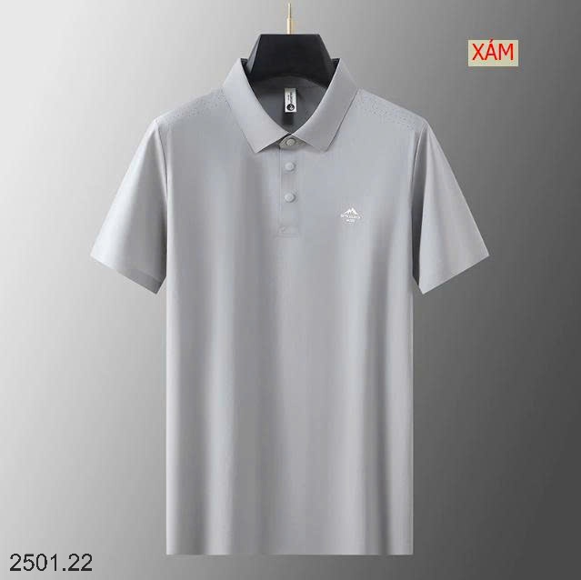 26HA2501.22 - ÁO POLO LỤA BĂNG QUẢNG CHÂU CAO CẤP NAM