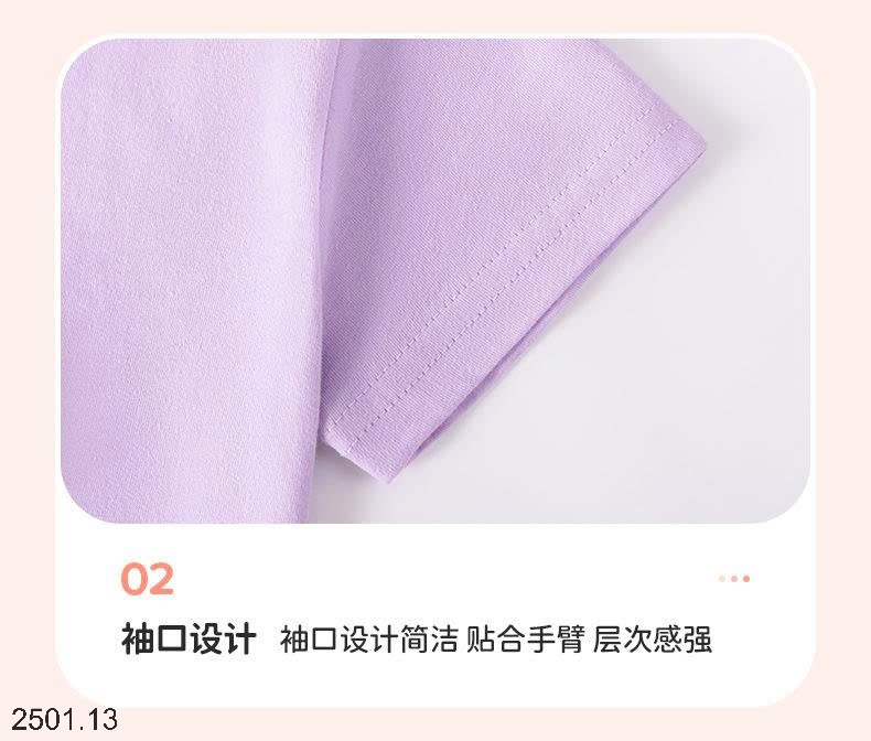 26HA2501.13 - ÁO CỘC TAY LITTLE MAVEN BÉ GÁI