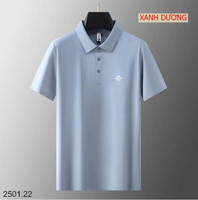 26HA2501.22 - ÁO POLO LỤA BĂNG QUẢNG CHÂU CAO CẤP NAM