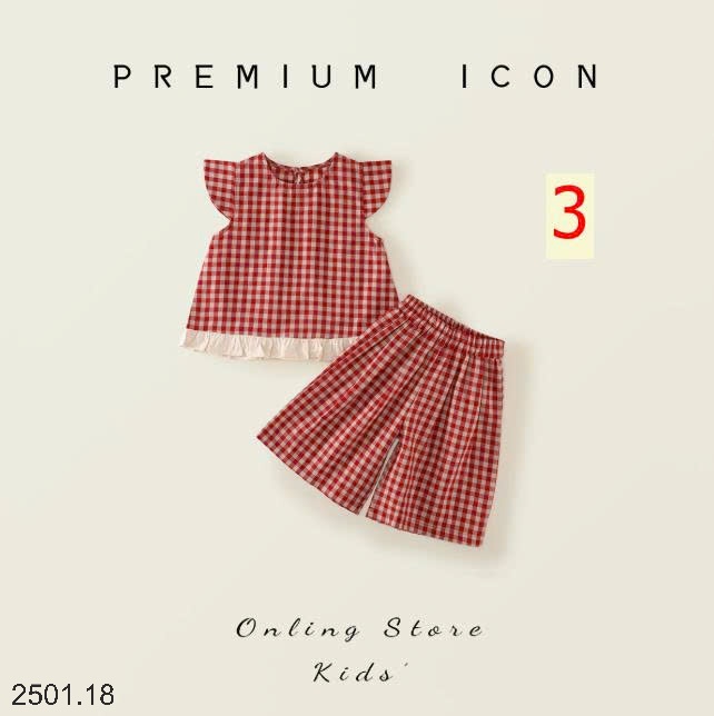26HA2501.18 - SET BỘ 2 MẢNH PREMIUM BÉ GÁI