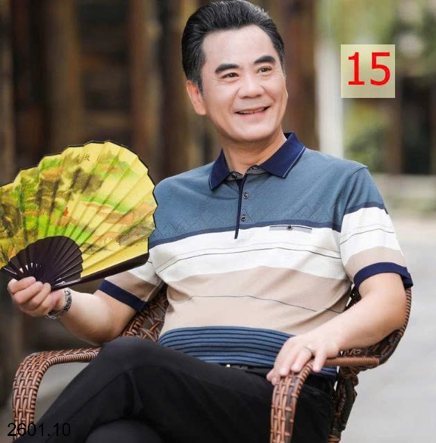 26HA2601.10 - ÁO POLO TRUNG NIÊN