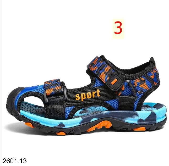 26HA2601.13 - SANDAL BÍT MŨI SPORT BÉ TRAI