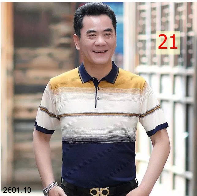 26HA2601.10 - ÁO POLO TRUNG NIÊN
