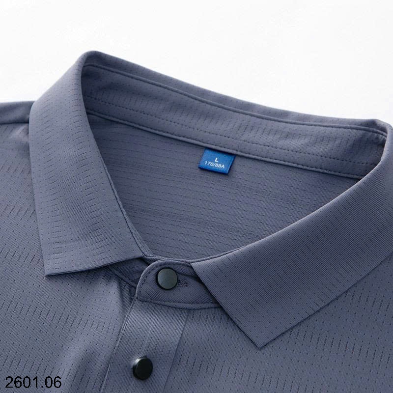 26HA2601.06 - POLO LỤA BĂNG NAM