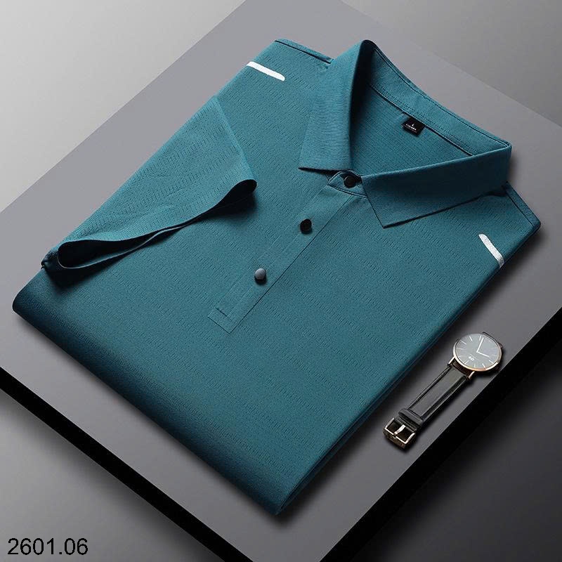 26HA2601.06 - POLO LỤA BĂNG NAM