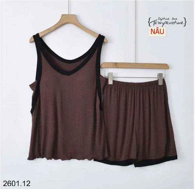 26HA2601.12 - BỘ THUN SÁT NÁCH NỮ KÈM BRA