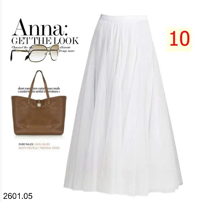 26HA2601.05 - CHÂN VÁY VOAN XOÈ ANNA