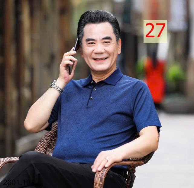 26HA2601.10 - ÁO POLO TRUNG NIÊN