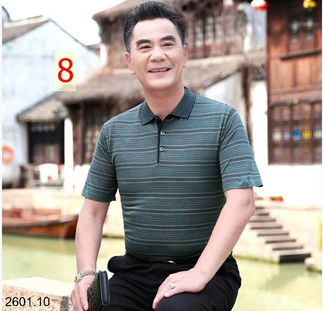 26HA2601.10 - ÁO POLO TRUNG NIÊN