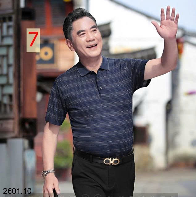 26HA2601.10 - ÁO POLO TRUNG NIÊN
