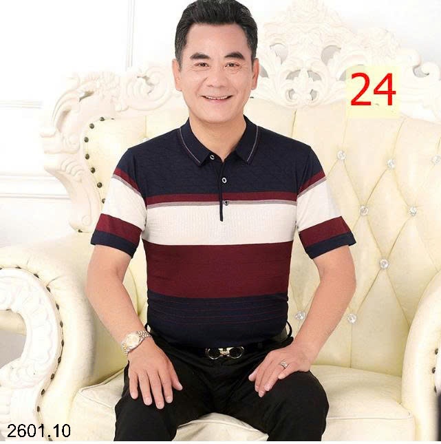 26HA2601.10 - ÁO POLO TRUNG NIÊN