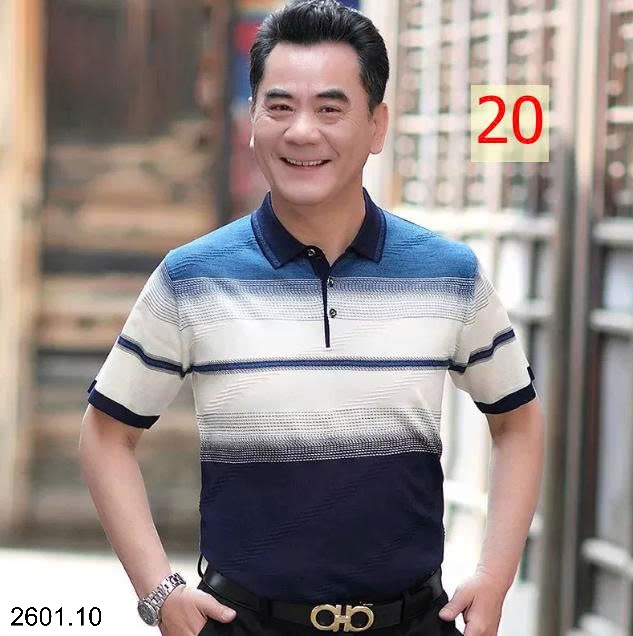 26HA2601.10 - ÁO POLO TRUNG NIÊN