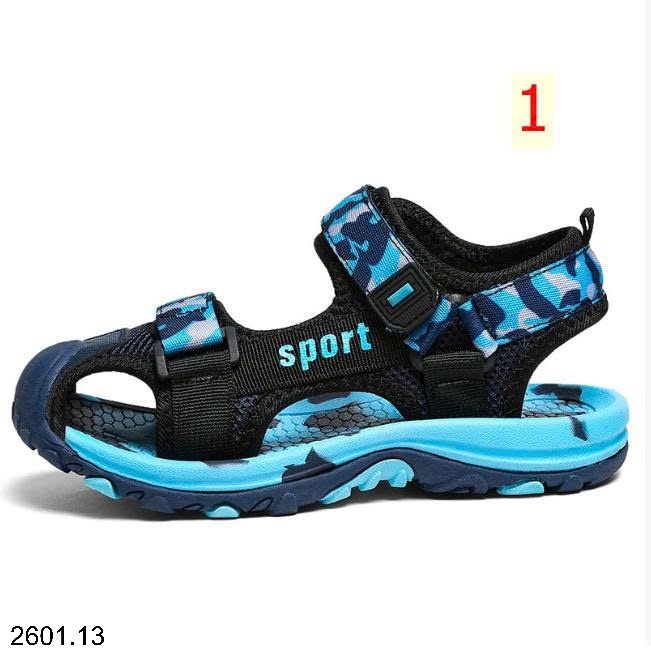 26HA2601.13 - SANDAL BÍT MŨI SPORT BÉ TRAI