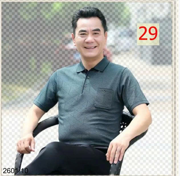 26HA2601.10 - ÁO POLO TRUNG NIÊN