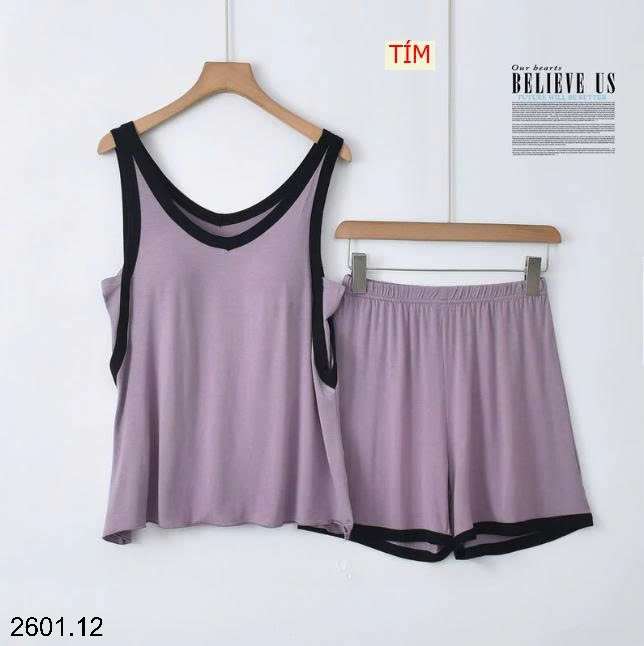 26HA2601.12 - BỘ THUN SÁT NÁCH NỮ KÈM BRA