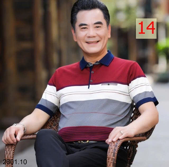 26HA2601.10 - ÁO POLO TRUNG NIÊN