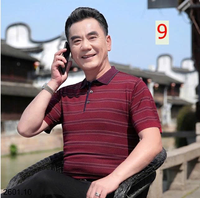26HA2601.10 - ÁO POLO TRUNG NIÊN