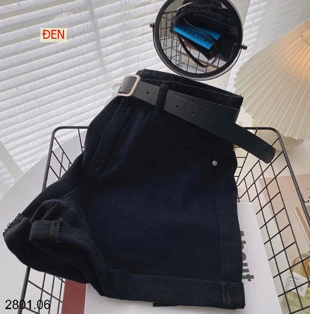 26HA2801.06 - QUẦN SHORT ĐÙI DEMIN CHO NỮ