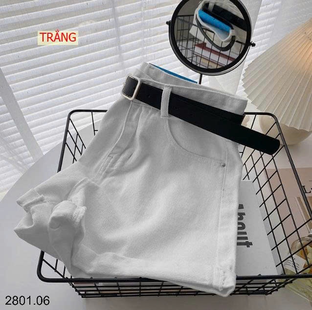 26HA2801.06 - QUẦN SHORT ĐÙI DEMIN CHO NỮ