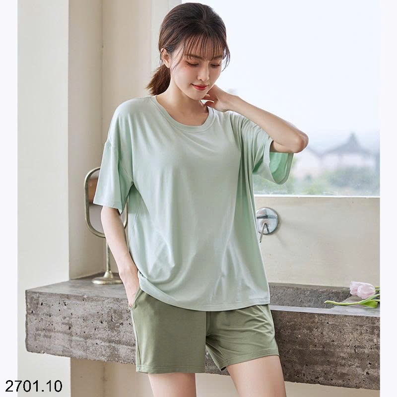26HA2701.10 - BỘ MODAL MẶC NHÀ KÈM ĐỆM NGỰC