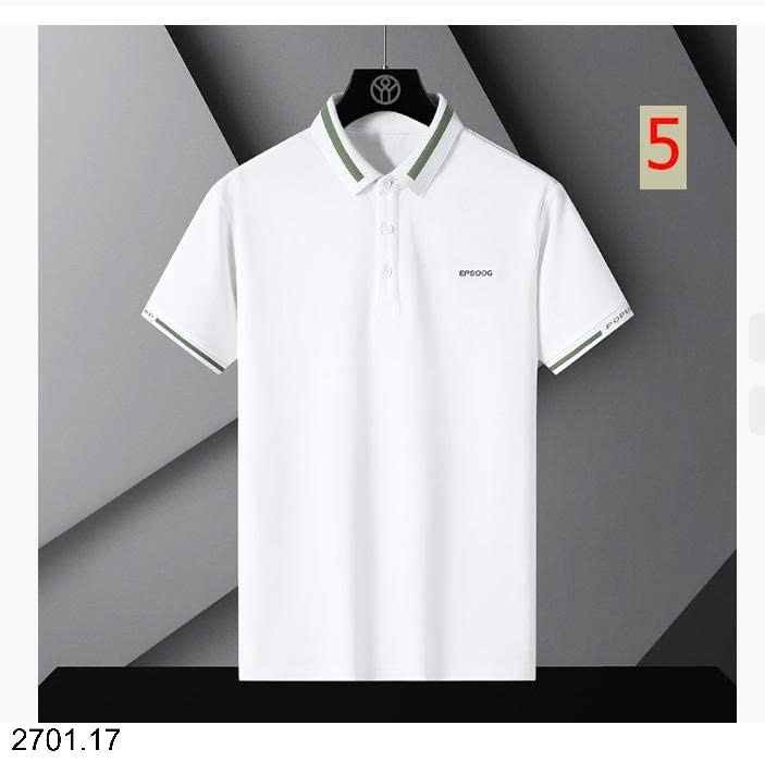 26HA2701.17 - ÁO POLO NAM PHỐI MÀU NGẮN TAY