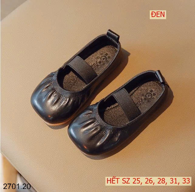 26HA2701.20 - GIÀY DA LƯỜI ĐẾ MỀN CHO BÉ